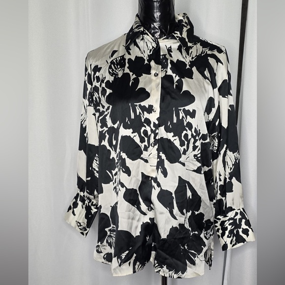 Zara Floral Print Blouse - Picture 5 of 10